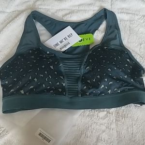 Pine leopard sports bra